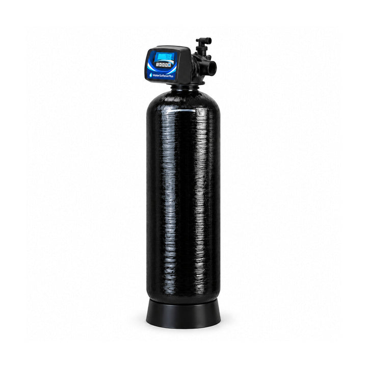 Nelsen 450,000 Grain Metered Commercial (NWS20) Water Softener — complete assembled NWS20 metered mineral tank with WSP Mylar head; brine tank separate