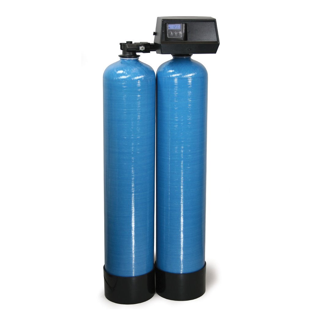 Fleck 9100 Twin Mineral Tank Water Softener System Water Softener Plus