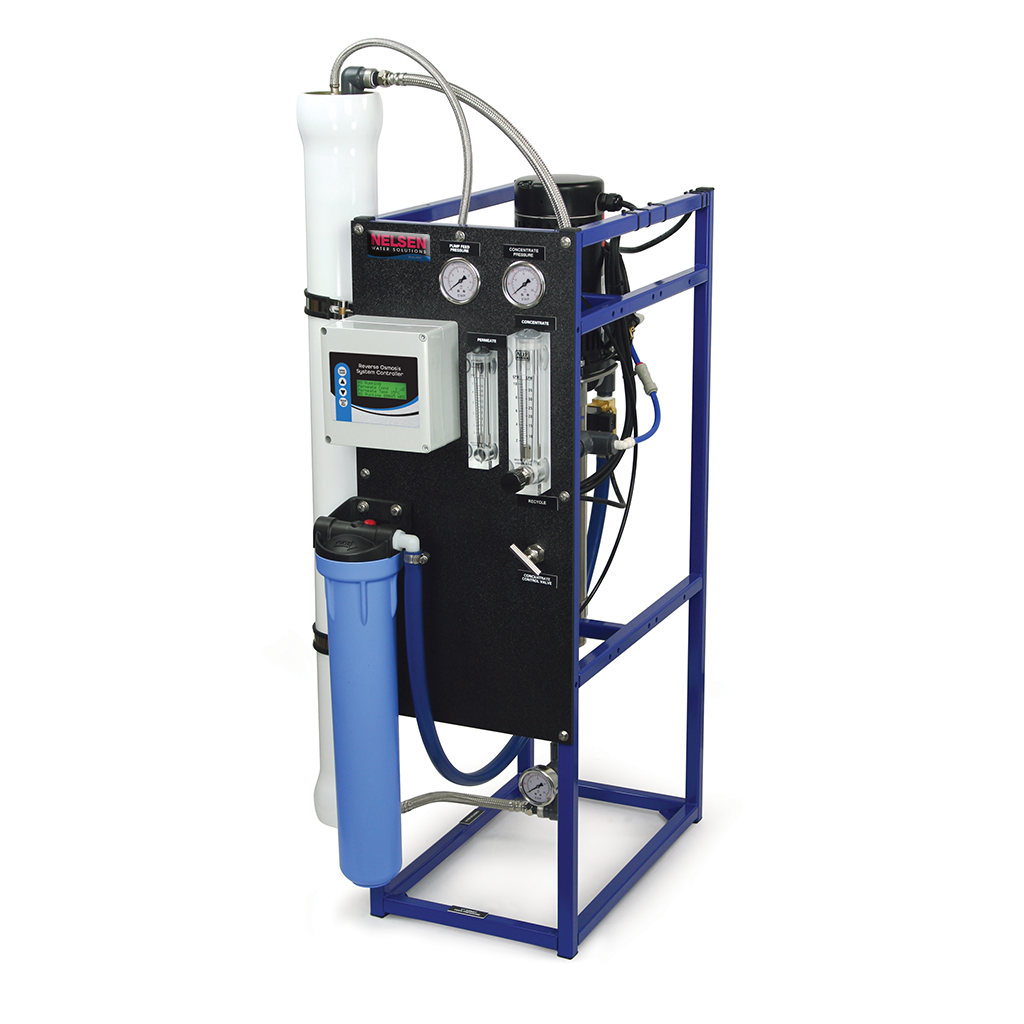 1600 GPD Reverse Osmosis System With Controller Water Softener Plus