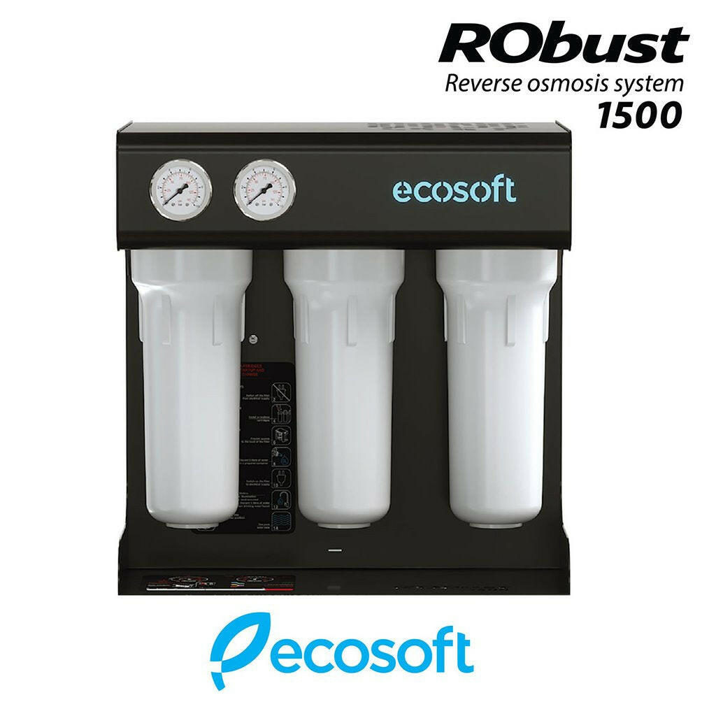 Ecosoft RObust 1500 Reverse Osmosis Filter Water Softener Plus