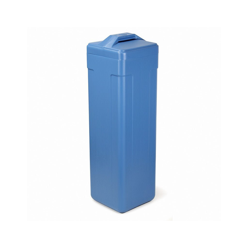 11x38 inch square blue brine tank — BT1138S-B, Brine Tank, 11x38 Square, Blue,