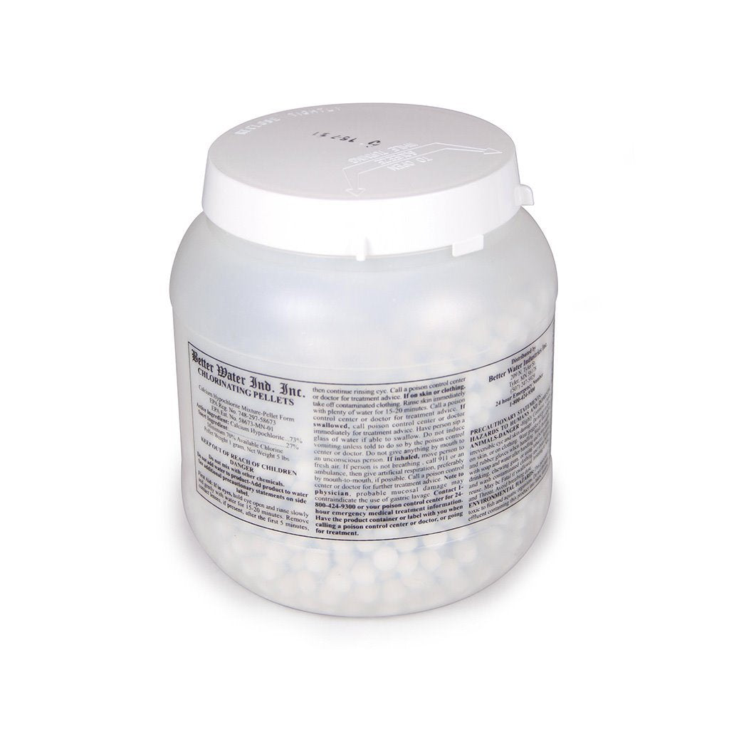 Better Water 3.5 lb Chlorine Pellets 0.79g each — BWC-3.5-WP, Better Water Chlorine .79g Pellet 3.5lb, C 21003S
