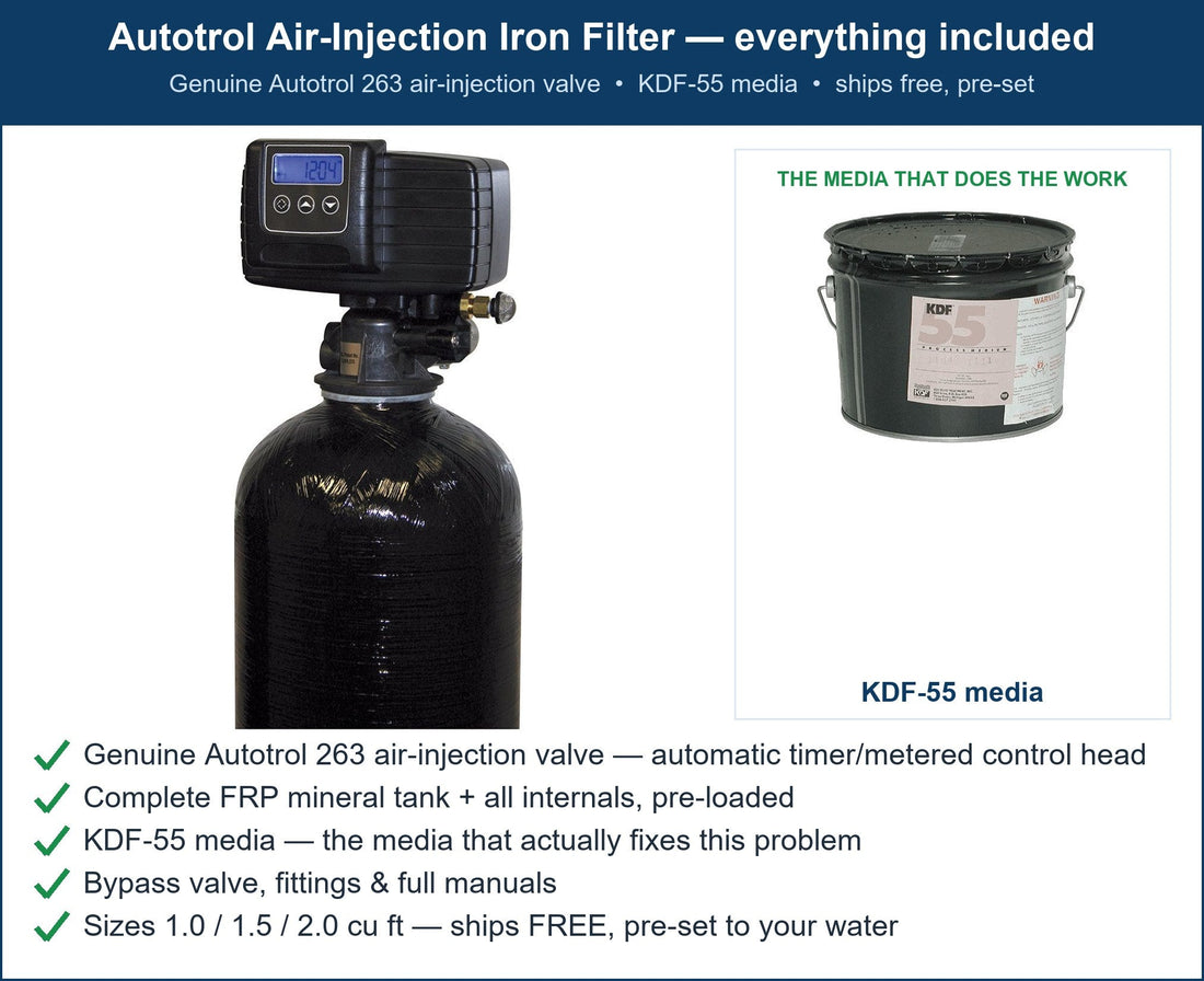 Autotrol Heavy Metals Filter