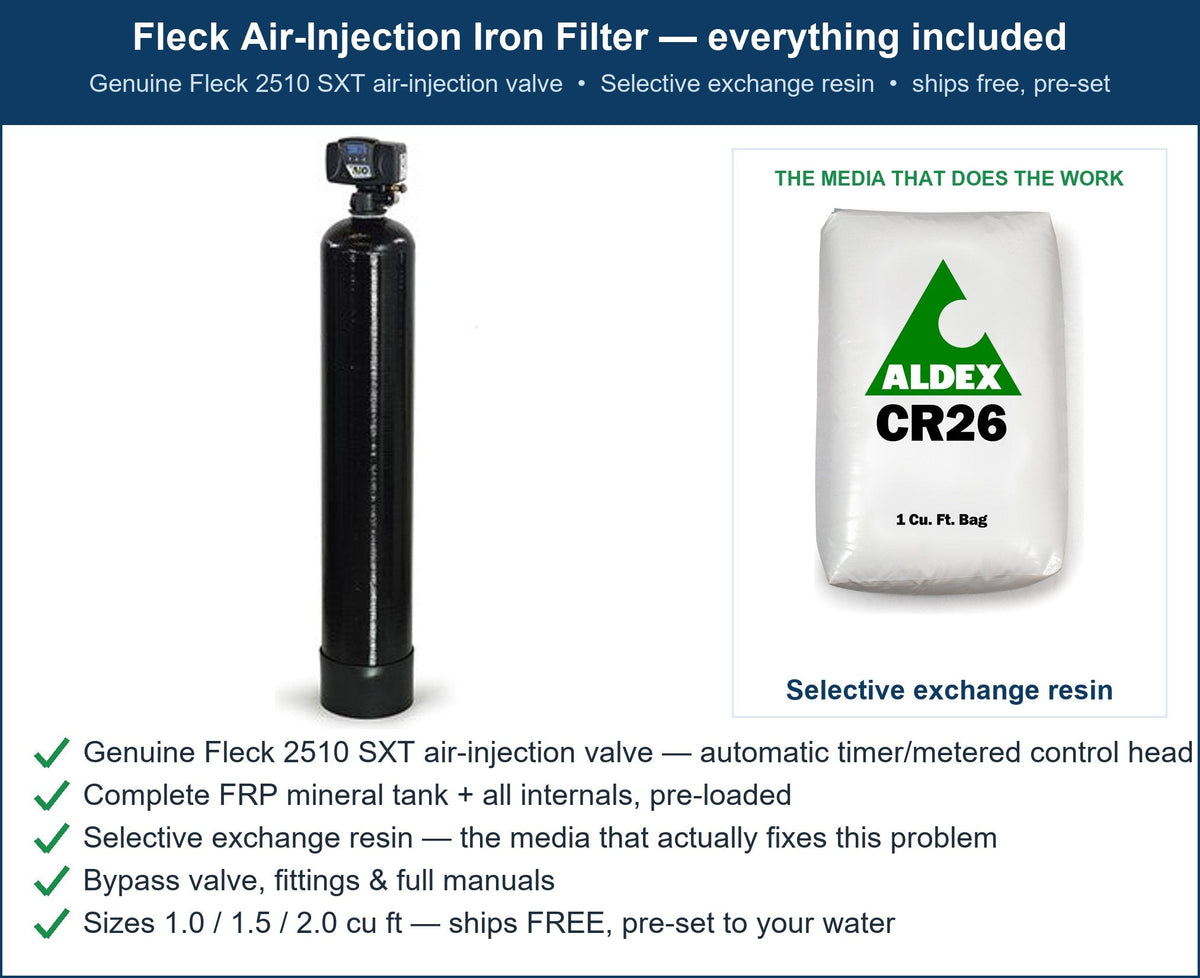 Fleck Arsenic Filter