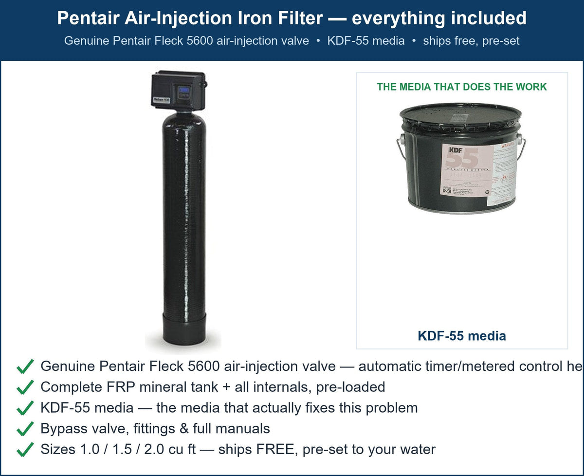 Pentair Heavy Metals Filter