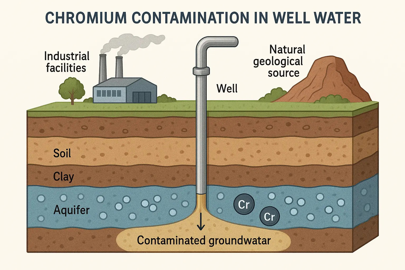 Chromium-contamination-in-well-water-Health-risks-and-safety-tips Water Softener Plus
