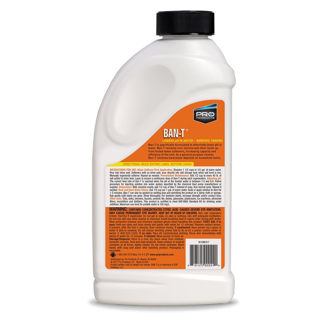 Pro Citric Acid Cleaner, 24 oz. — CITRIC-24, Pro Citric Acid, 24 Oz. (Ban T), RU15N