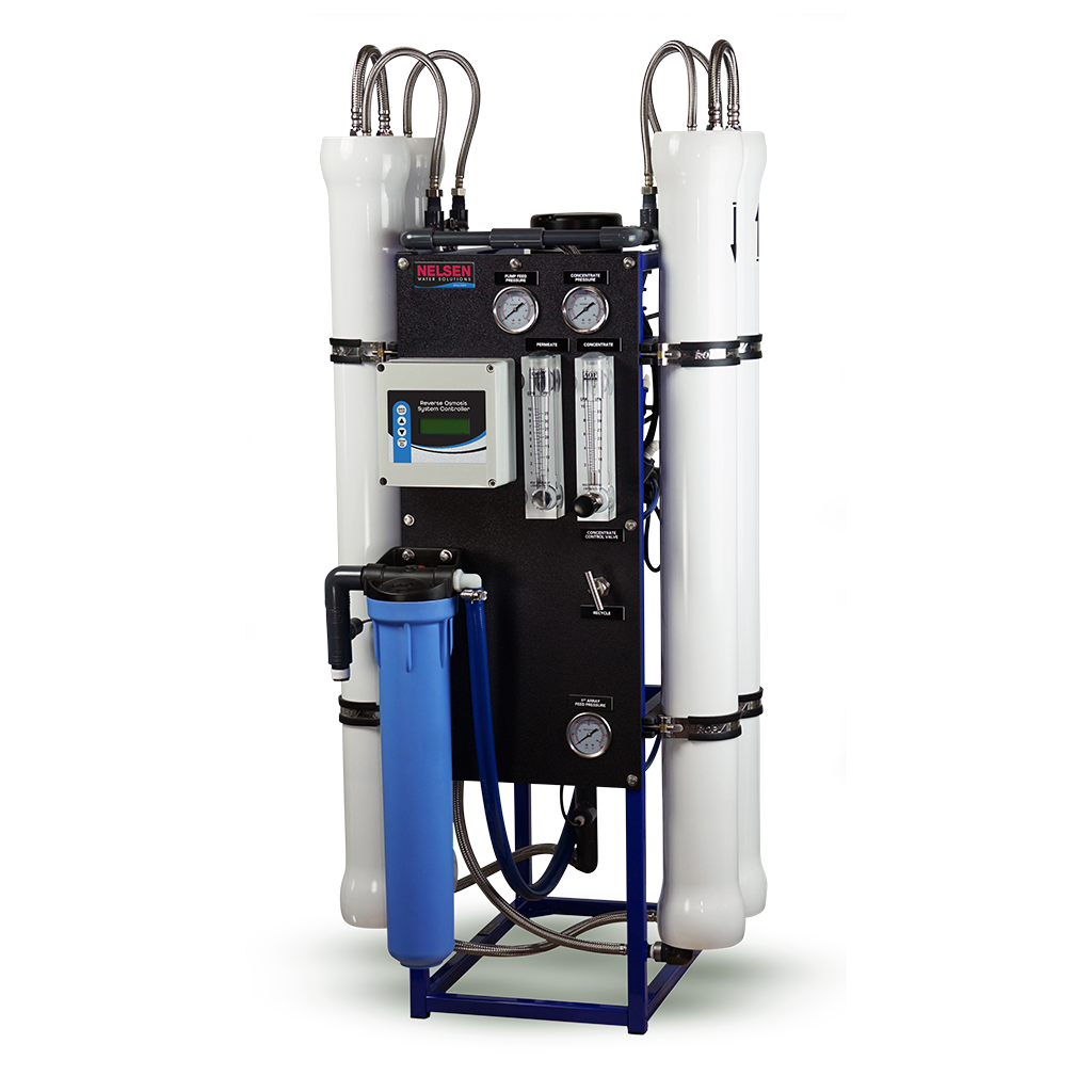Water Softener Plus Industrial Reverse Osmosis System — 1400 GPD