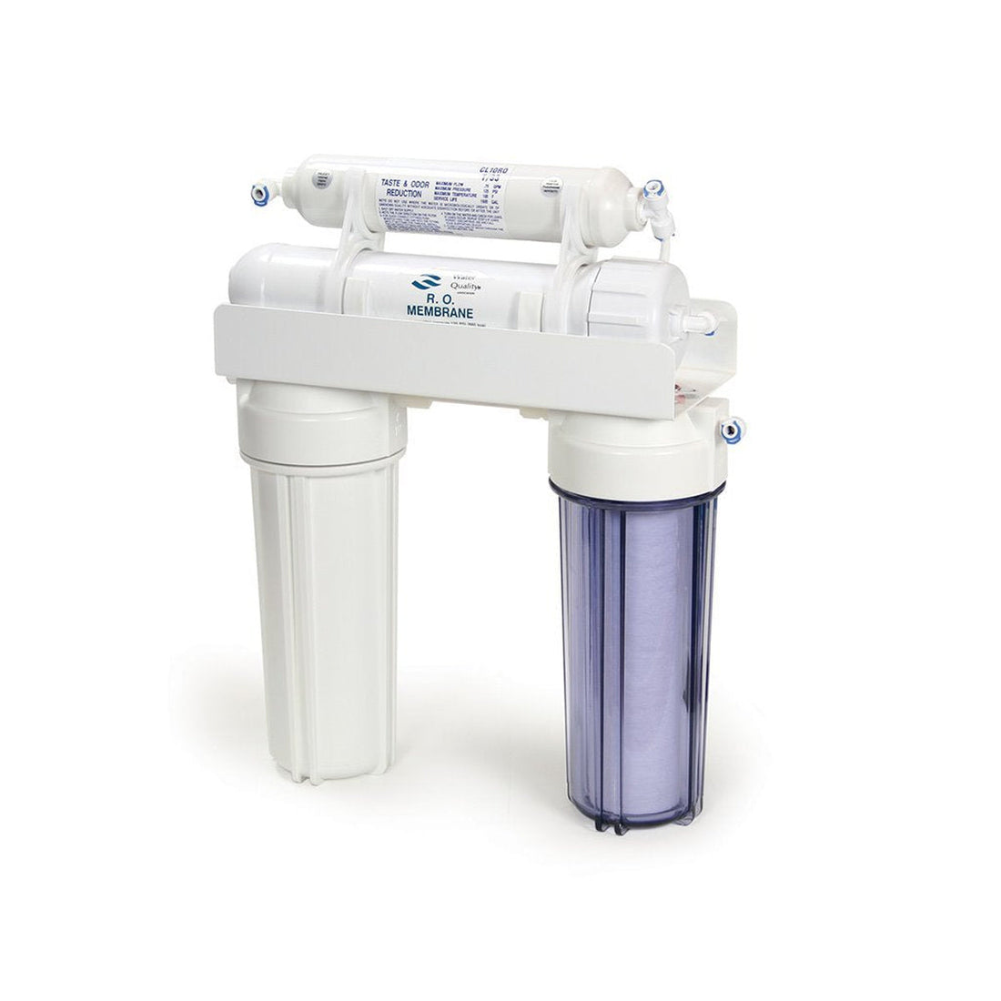 4-stage residential reverse osmosis system, 50 GPD — NRO4-50, =Nelsen RO Sys 4-Stage, 50 gpd RO, 4-STAGE, 50GPD