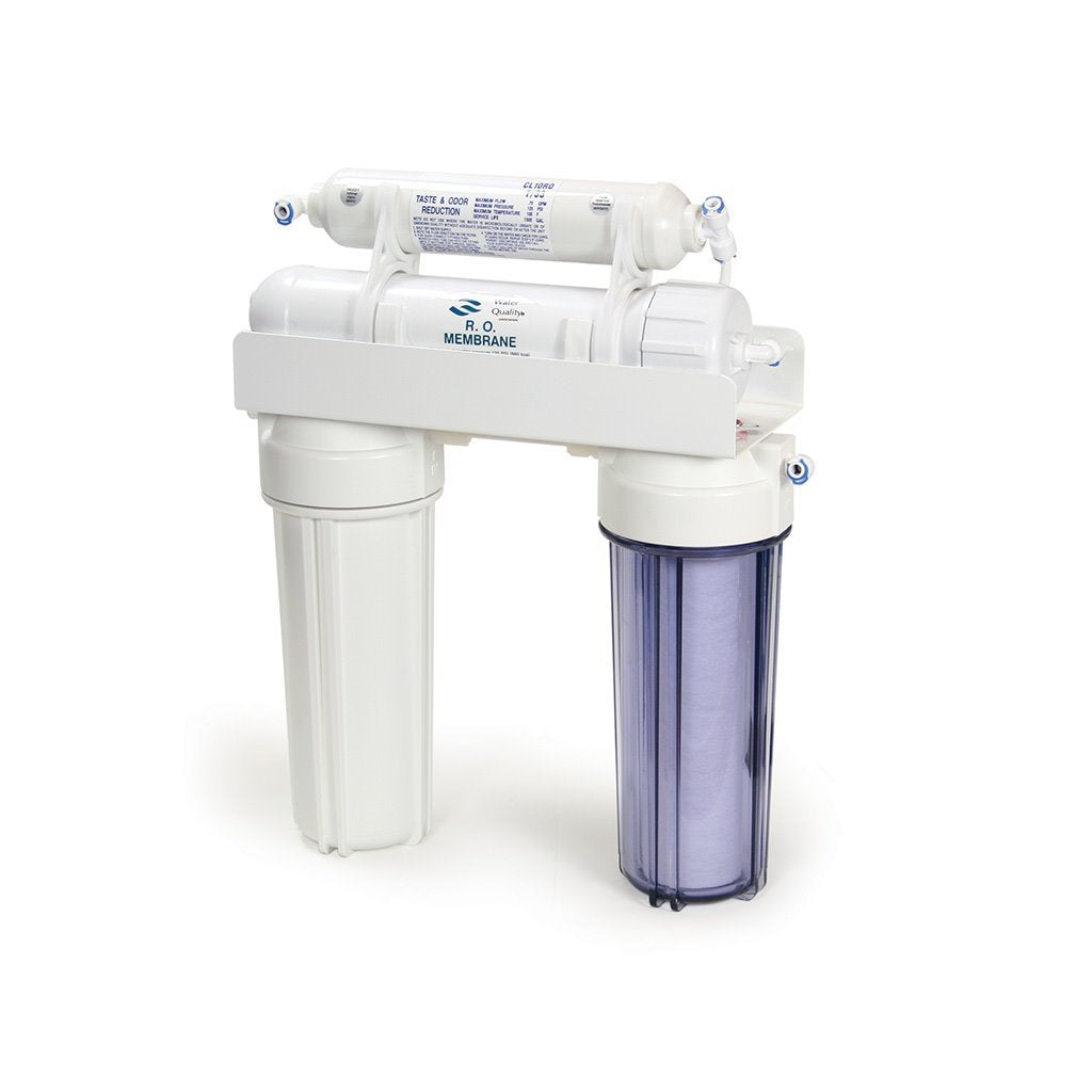 4-stage residential reverse osmosis system, 50 GPD — NRO4-50, =Nelsen RO Sys 4-Stage, 50 gpd RO, 4-STAGE, 50GPD