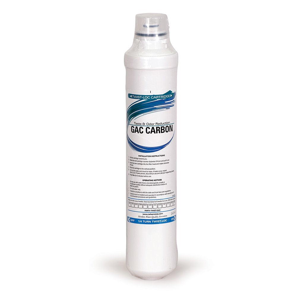 Twist-Loc Granular Activated Carbon Filter Cartridge — TWIST-GAC, Twist-Loc GAC Cart, GAC Filters