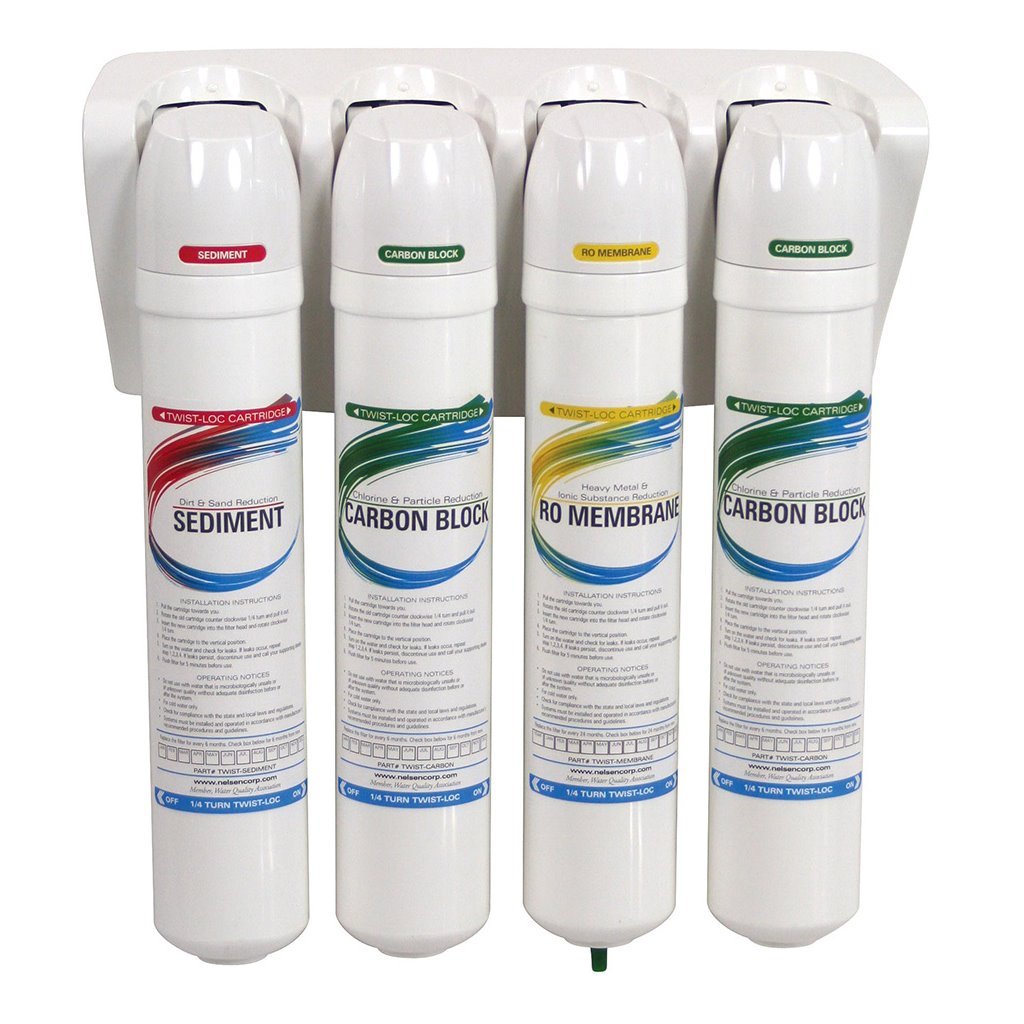 75 GPD Quick Twist & Loc Residential RO System — TWIST-LOC-RO-75, Quick Twist & Loc 75 gpd RO System, M9HR-4ASN-NE-00