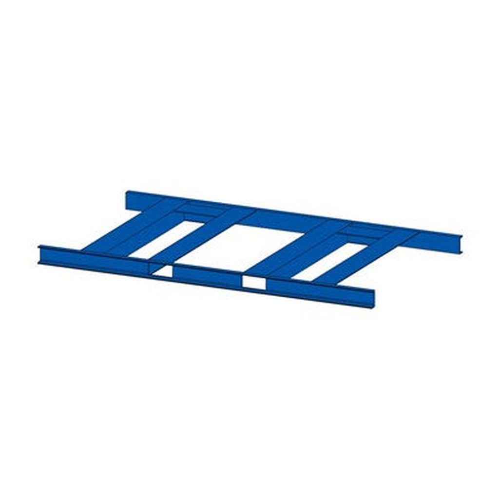 Plataforma comercial para duas unidades de tanques de aço 24" - Twin Unit Skid