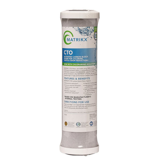 High-Performance MATRIKX� CTO Filter Cartridge for Cleaner, Better-Tasting Water