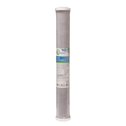 Efficient Water Filtration with the MATRIKX� CTO Filter Cartridge for Cleaner, Safer Water