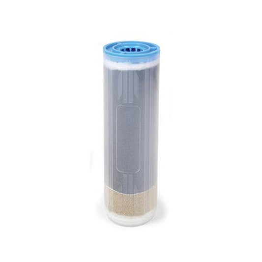 KDF-55 and carbon filter cartridge 2.5" x 10 — KDF-55 + Carbon Filter Cartridge, 2.5" × 10" — AF-10-2010, Aries KDF-55/Carbon Crtg, 2.5" x 10",