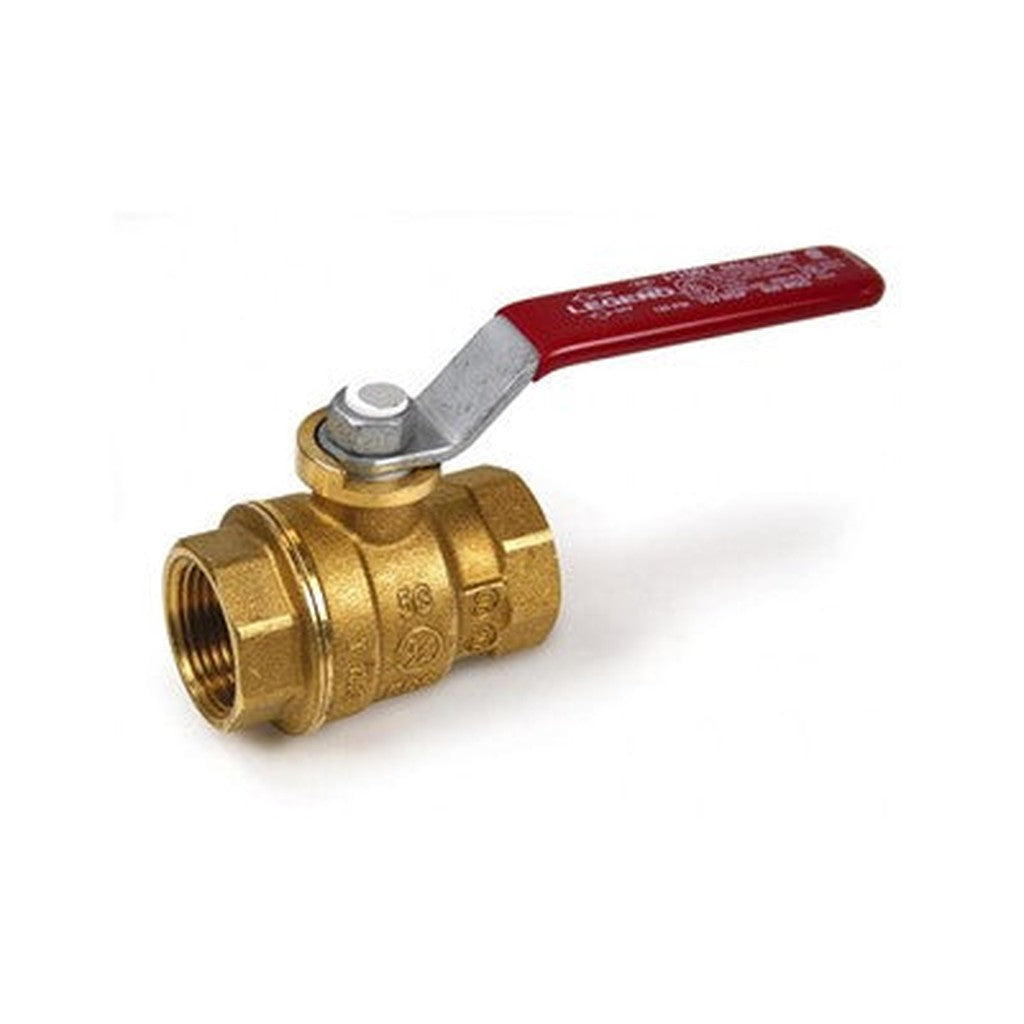 Brass Ball Valve, 3/4 IP, No Lead