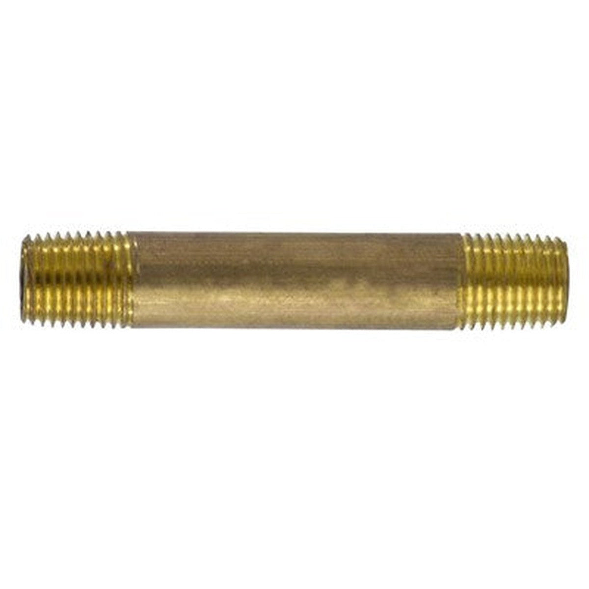 Racores Niple de Latón Midland Metal 1/4" x 3" para Tuberías