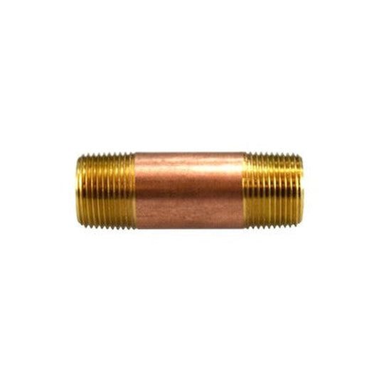 Brass Nipple, 3/4" x 2"