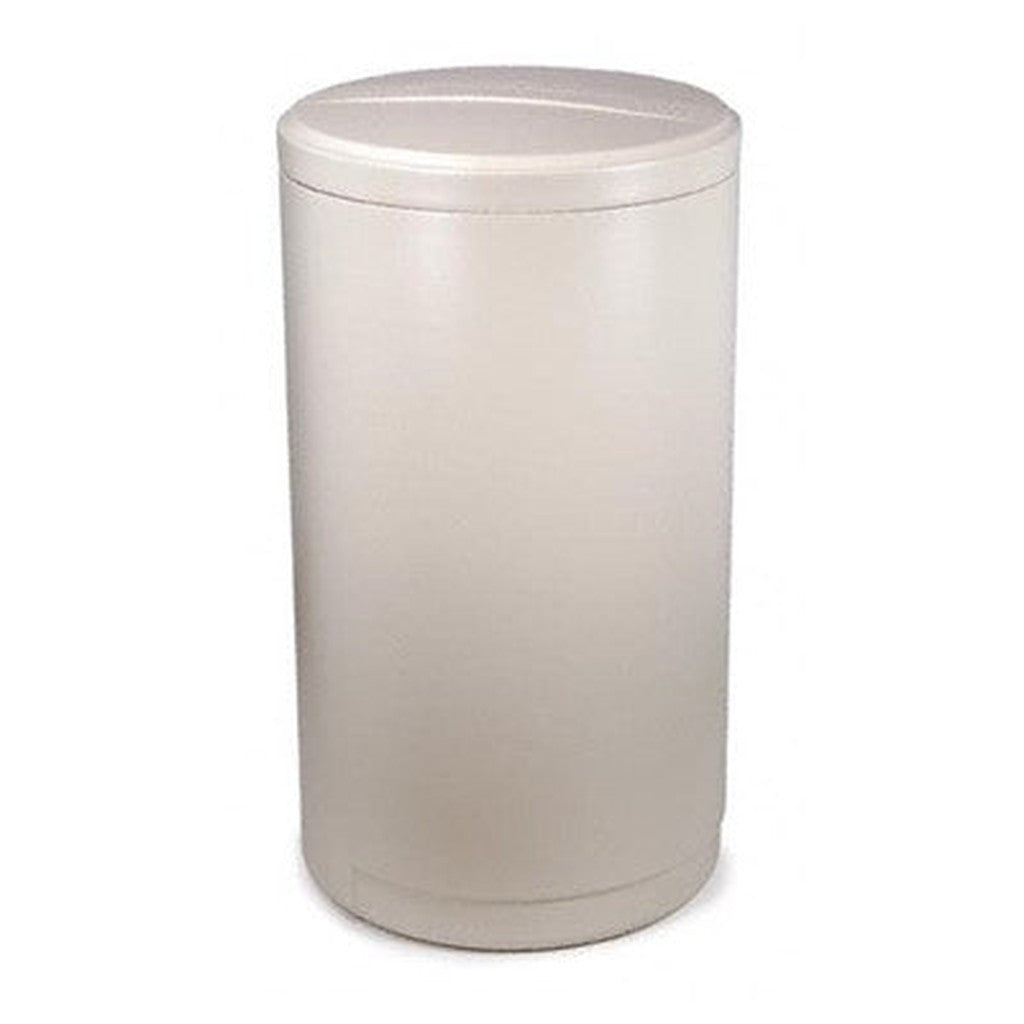 Depósito de Salmoura Redondo 18x33 Almond com Válvula de Segurança Fleck 2310