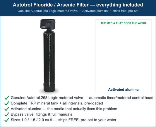 Autotrol Fluoride Filter