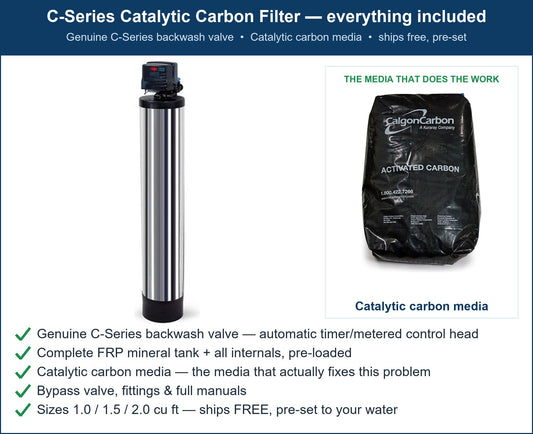 C-Series Chlorine Taste & Smell Filter