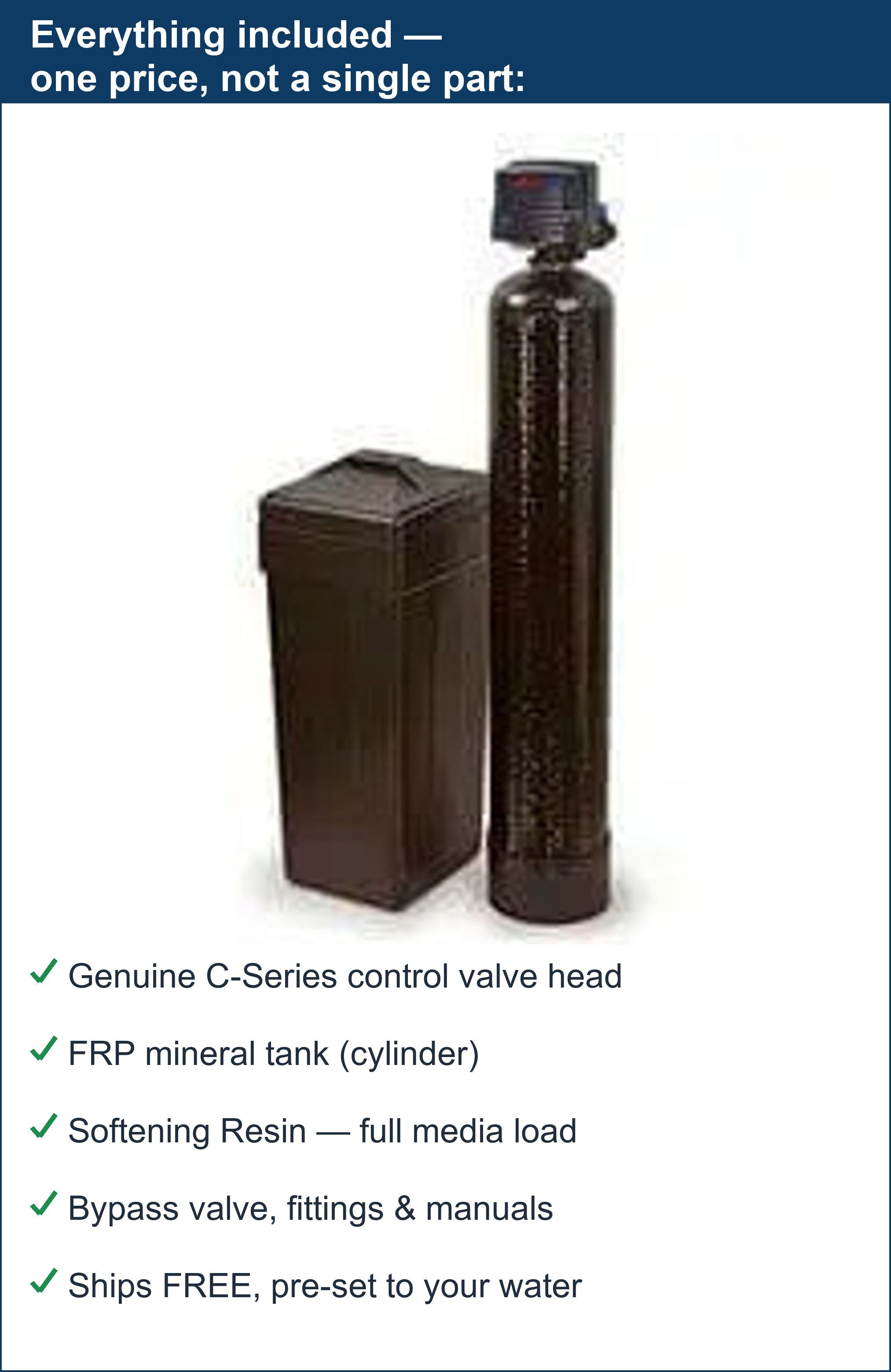 C-Series City Hard Water + Iron System
