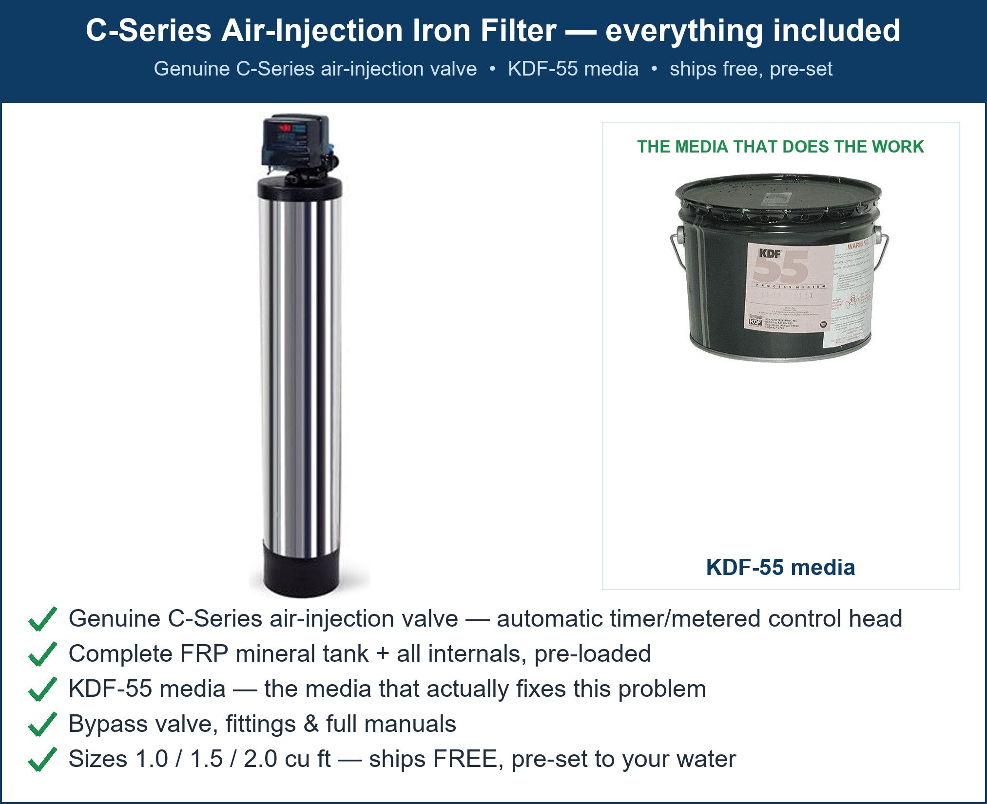 C-Series Heavy Metals Filter