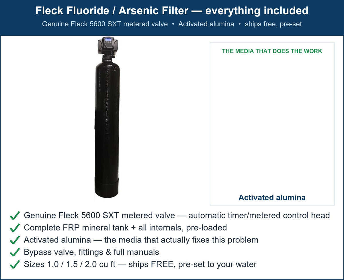 Fleck Fluoride Filter