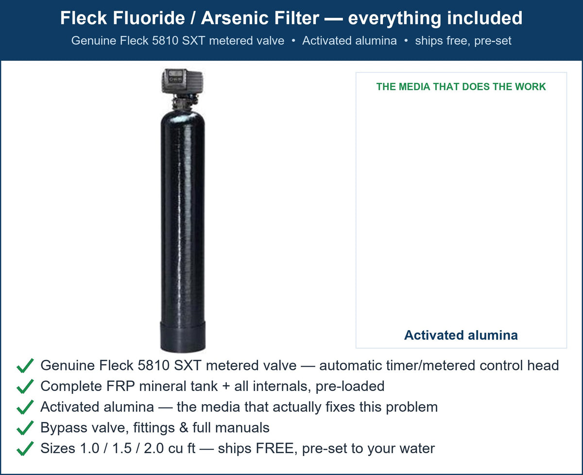 Fleck Fluoride Filter