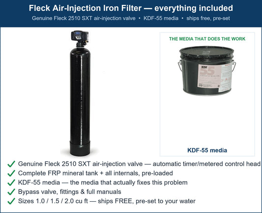 Fleck Heavy Metals Filter