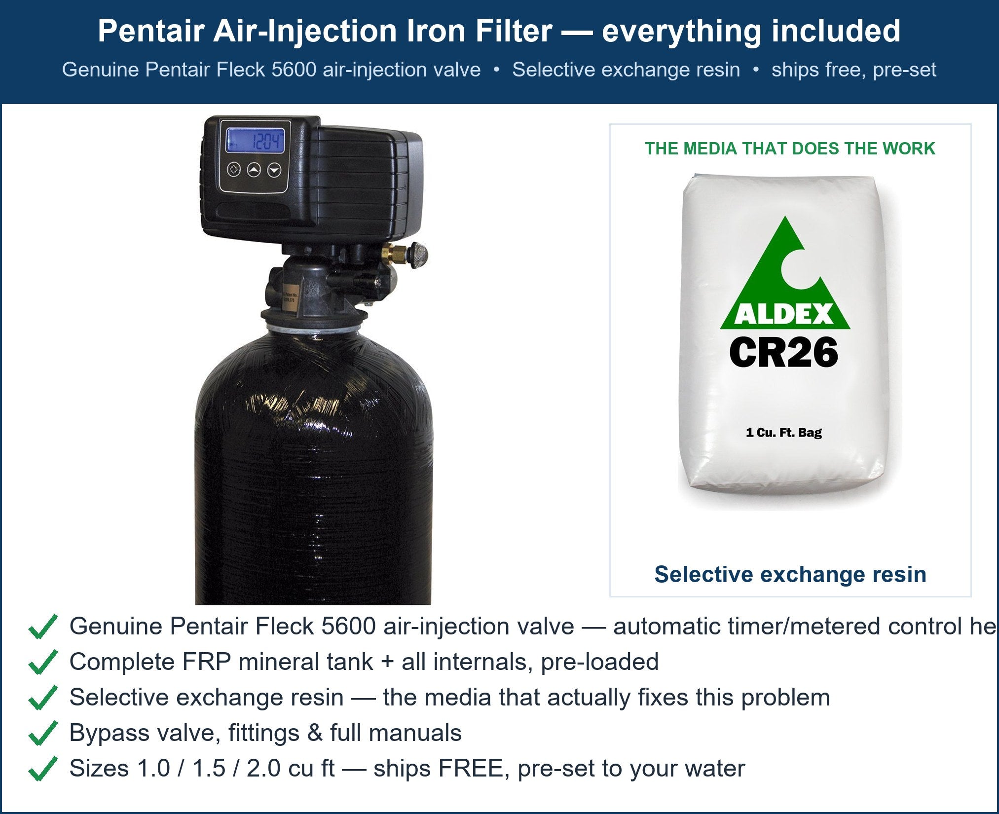 Pentair Arsenic Filter