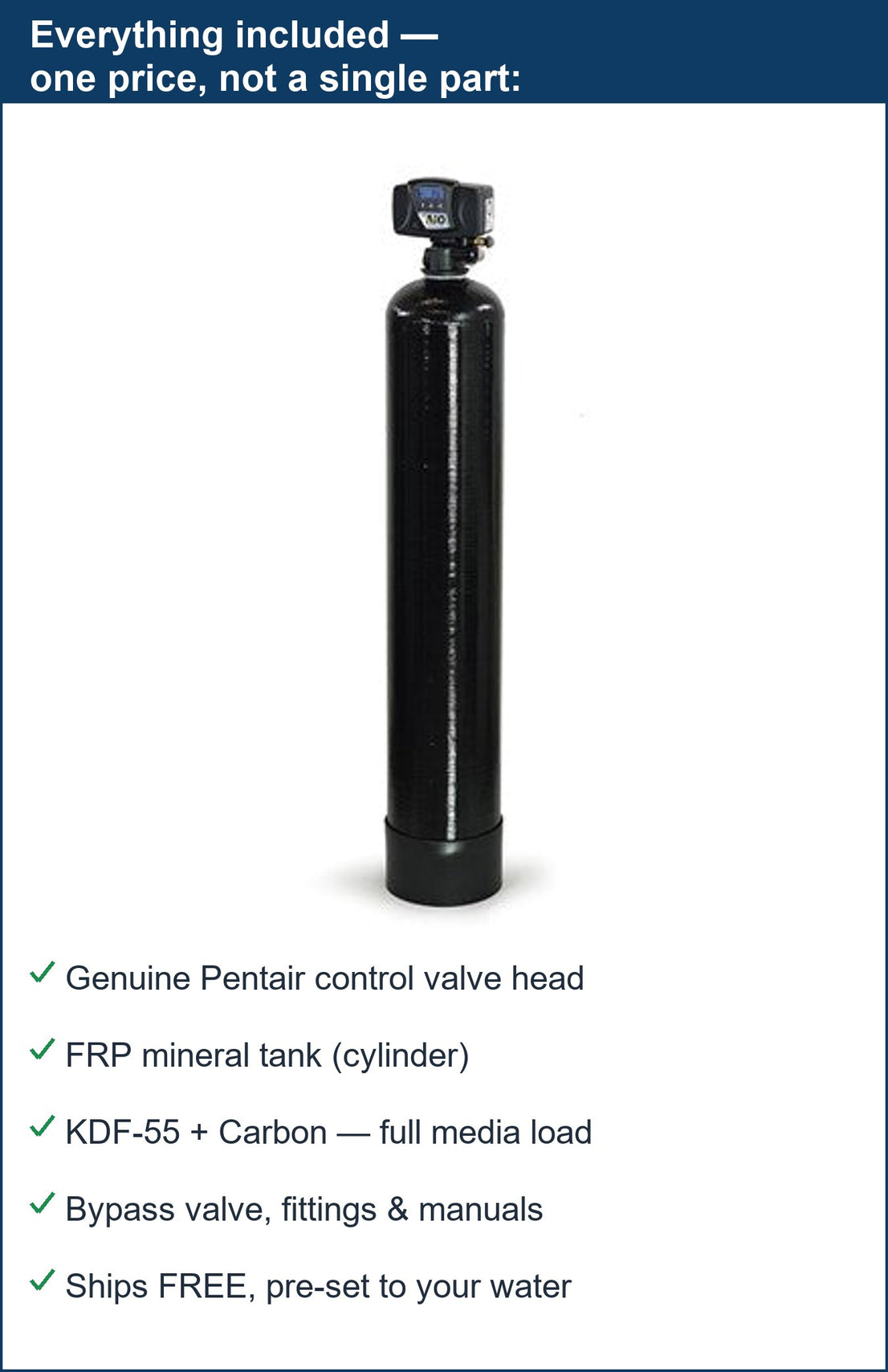 Pentair Bacteria & Coliform (Well) System