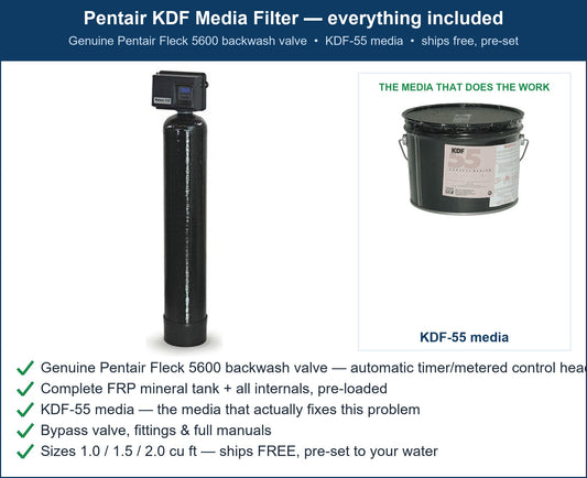 Pentair Bacteria & Coliform (Well) Filter