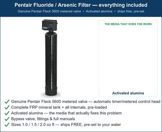 Pentair Fluoride Filter