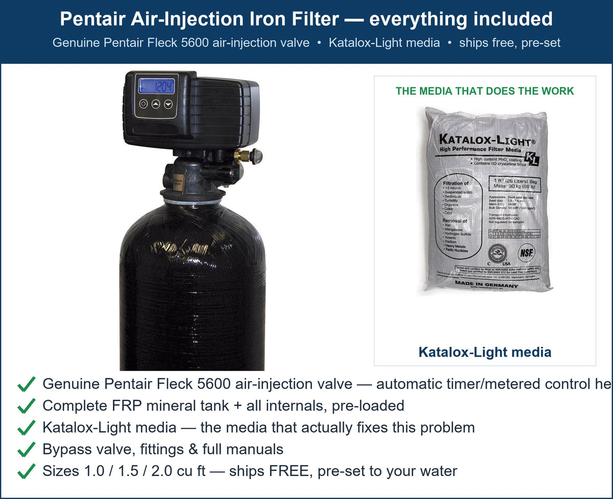 Pentair Metallic-Tasting Water Filter