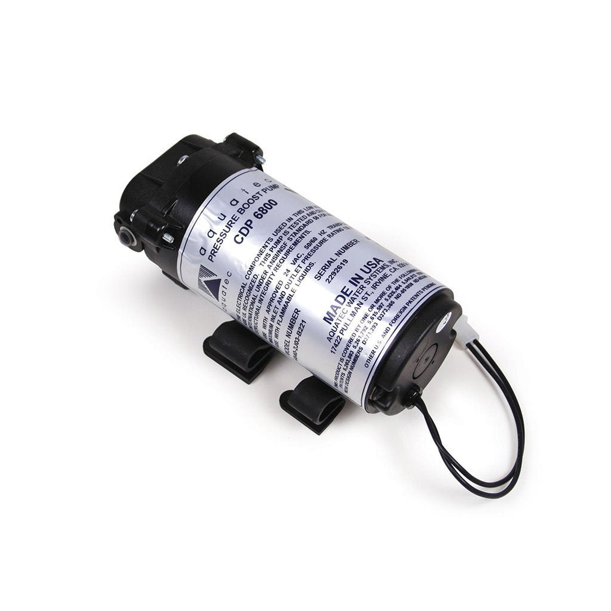 CDP6800 Aquatec RO Booster Pump: Enhance Your Residential RO System's Efficiency and Flow