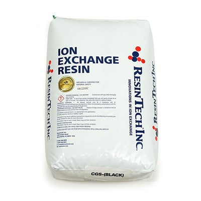 ResinTech Cation Resin, Black, 1 CF