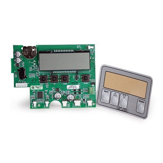 Control board for C-Series valve, version 519.8 — CL3408-EE, WS EE PC Board, ver: 519.8, V3408EE-4TO5BRD
