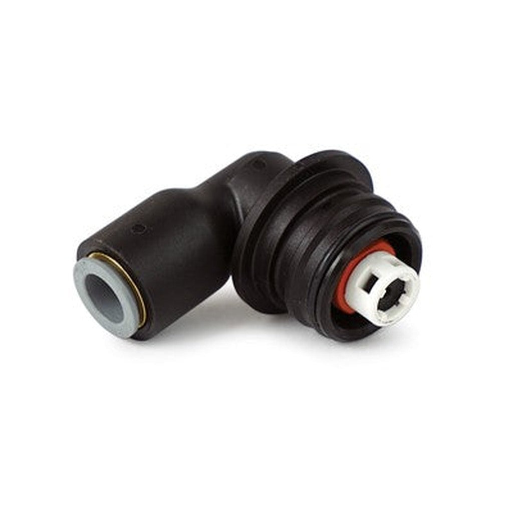 Brine elbow assembly with RFC-Parker for C-Series valves — CL4144-01, WS1 Brine Elbow Assy w/ RFC-Parker, V4144-01