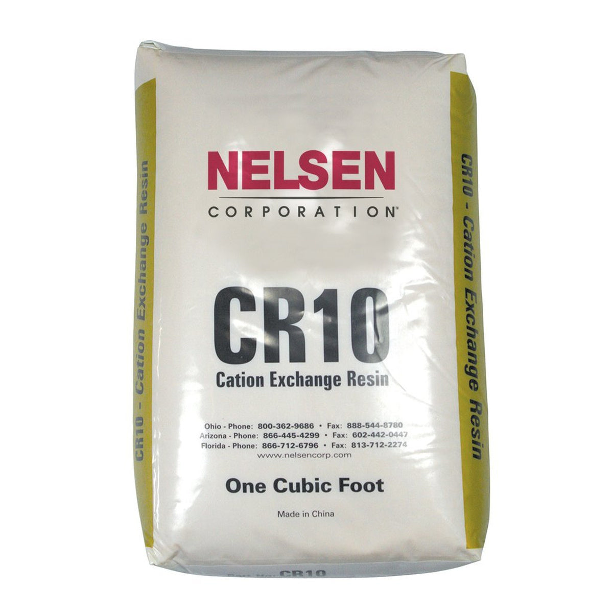 CR10 Cation Resin 10% Gold - Enhance Water Softening Efficiency and Longevity