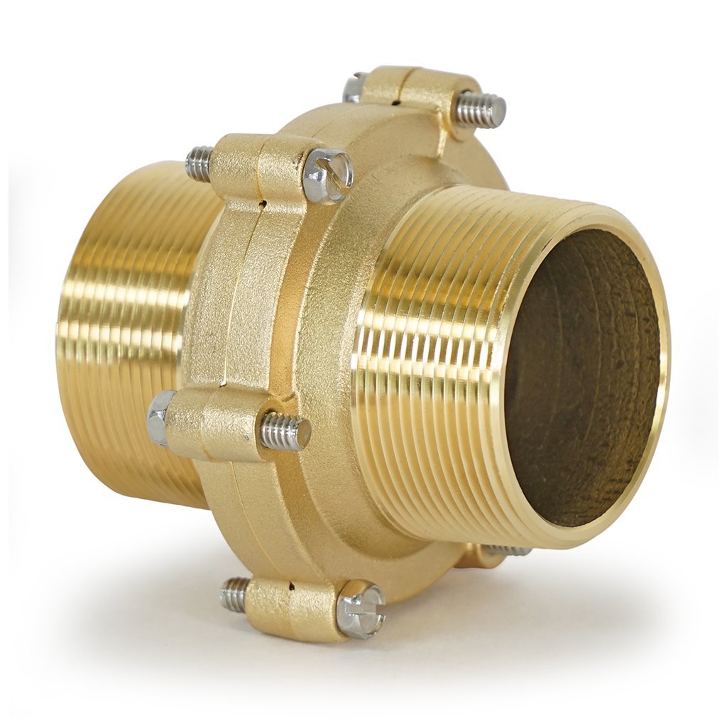 DLFC20-00, Fleck 2 Brass DLFC 4 Button, No Buttons, 60711-01