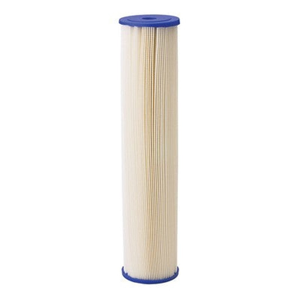 Pentek 4x20 inch 5 micron pleated cellulose filter cartridge — ECP5-20BB, Pentek Pleated Cellulose 5 mic 4 x 20", 255494-43