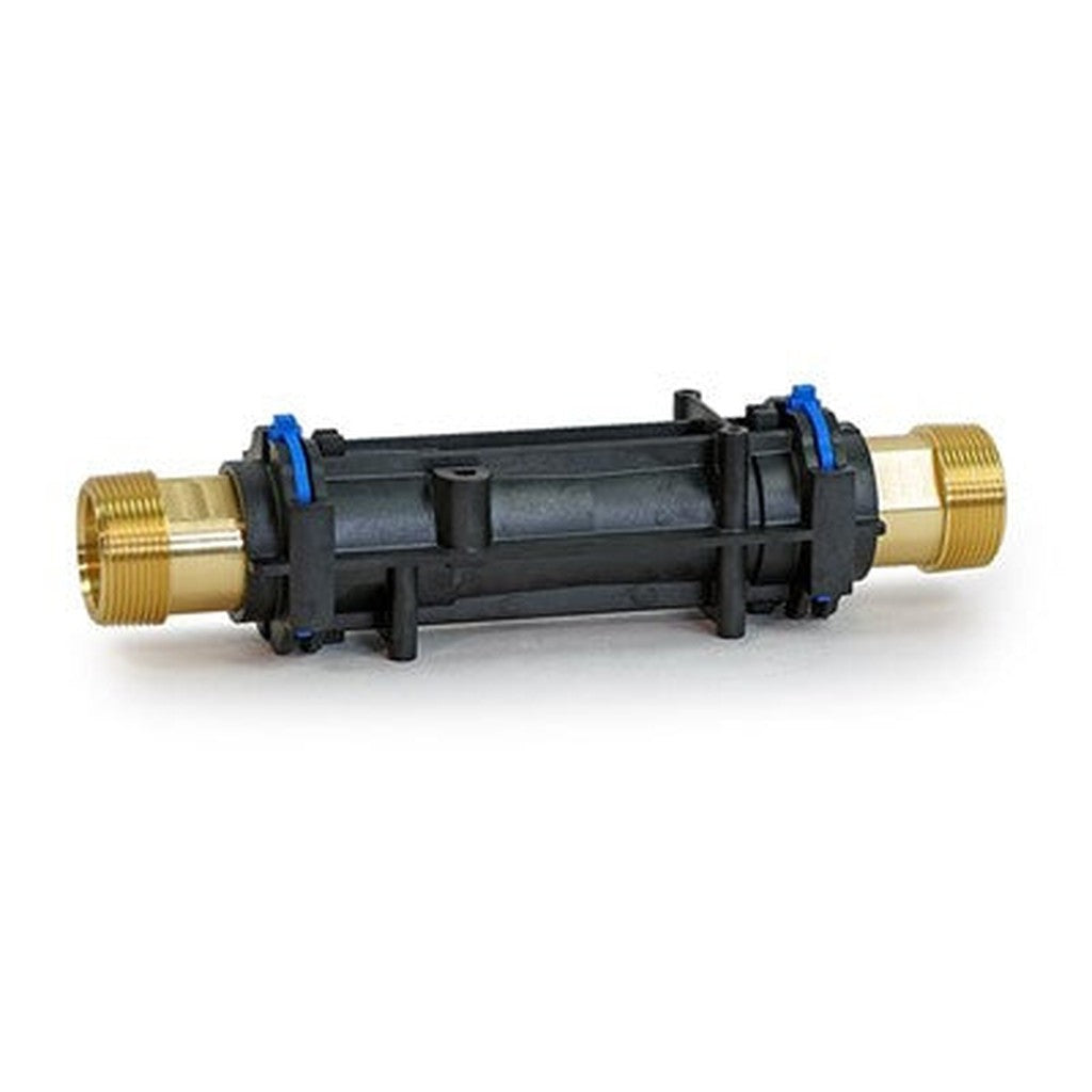 1 1/2" NPT Brass In-line Plastic Water Meter — FL61560-09, 1 1/2" NPT In-line Plastic Meter, Brass, 61560-09