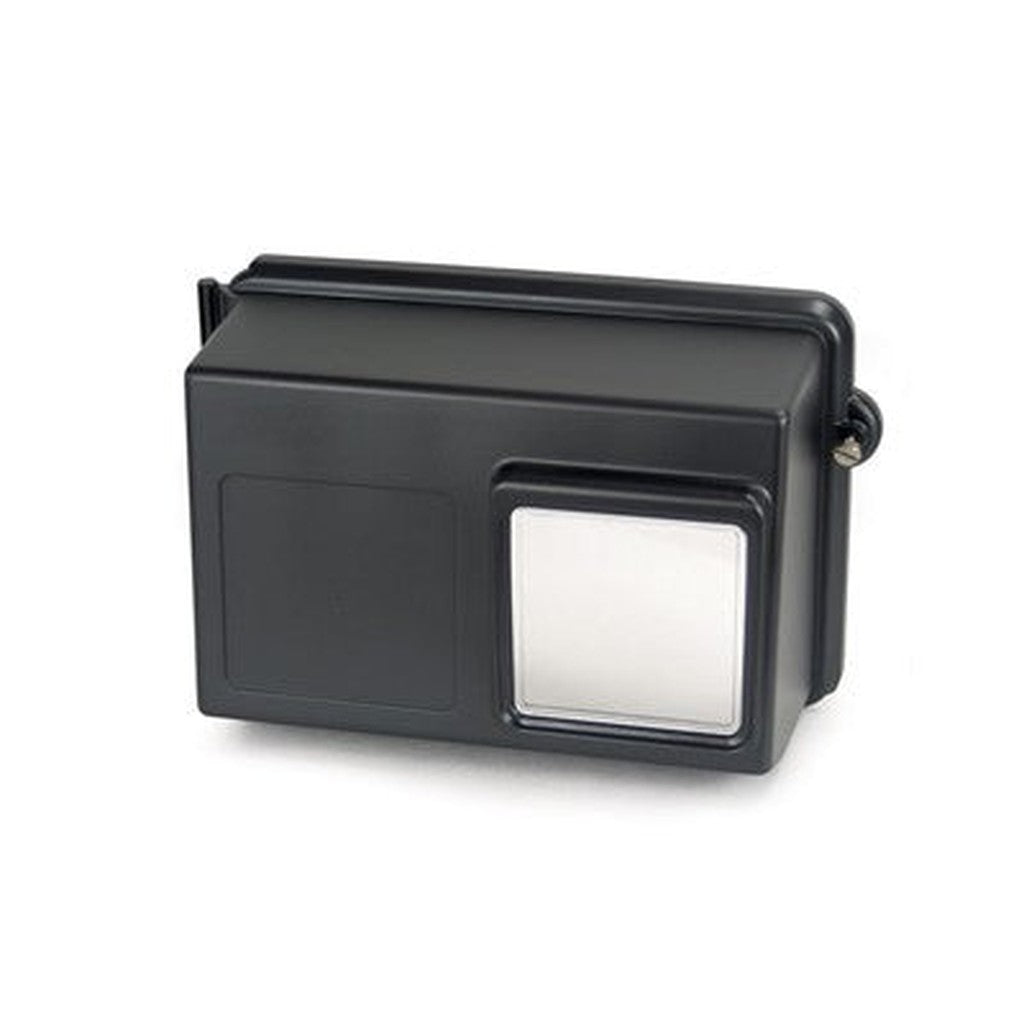 Fleck dark grey environmental valve cover with wind protection — FLEC-DG, Fleck Environmentl Cover Drk Grey W/Wind, 60219-02