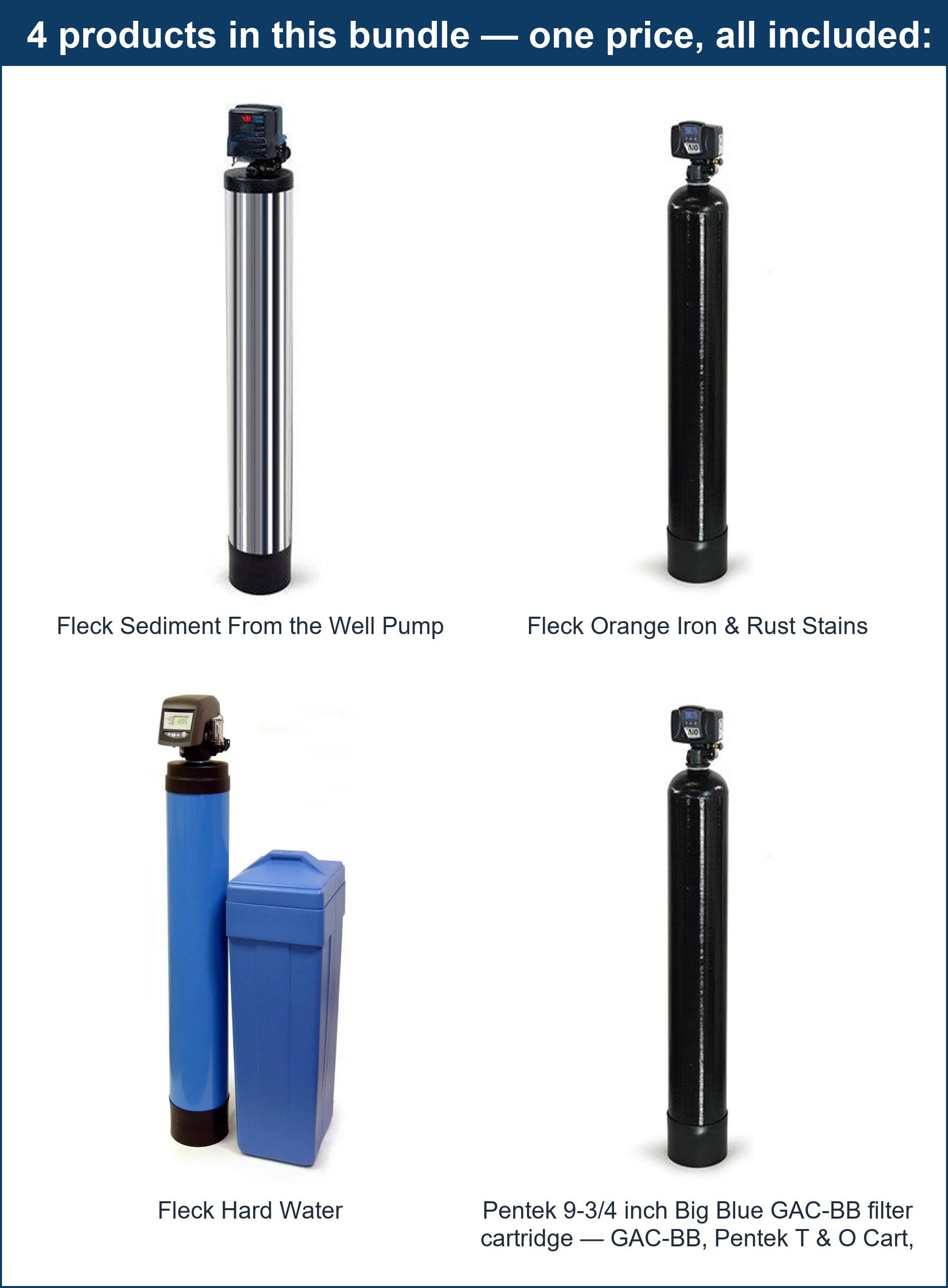 Fleck Iron & Odor Well System