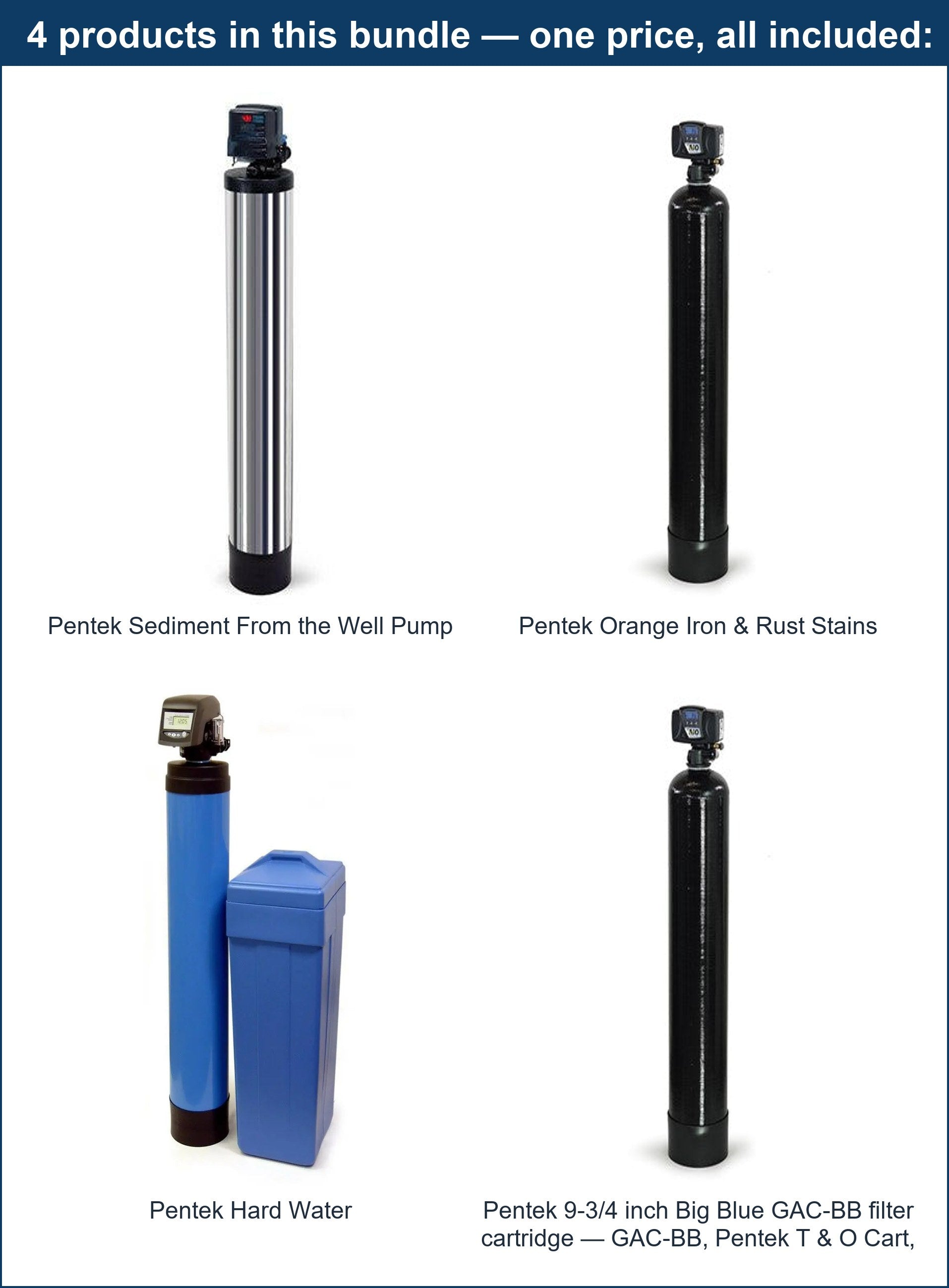Pentek Iron & Odor Well System
