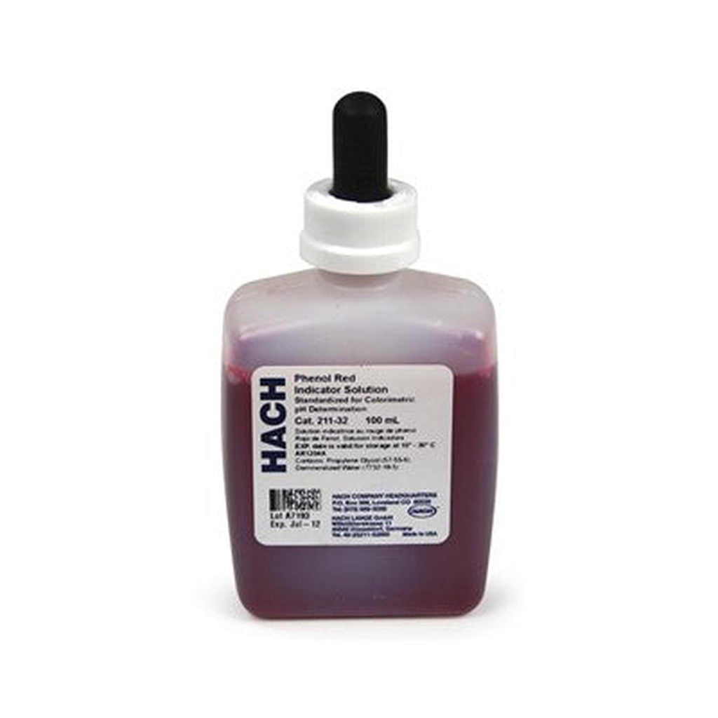 Hach Phenol Red Sol, 4oz