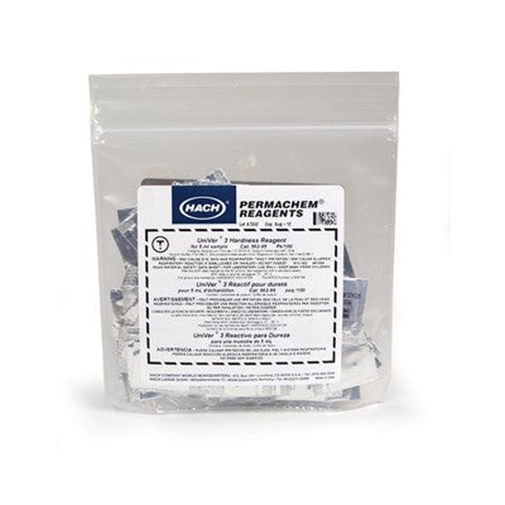 Hach Univer 3 Hardness Pillows, 100