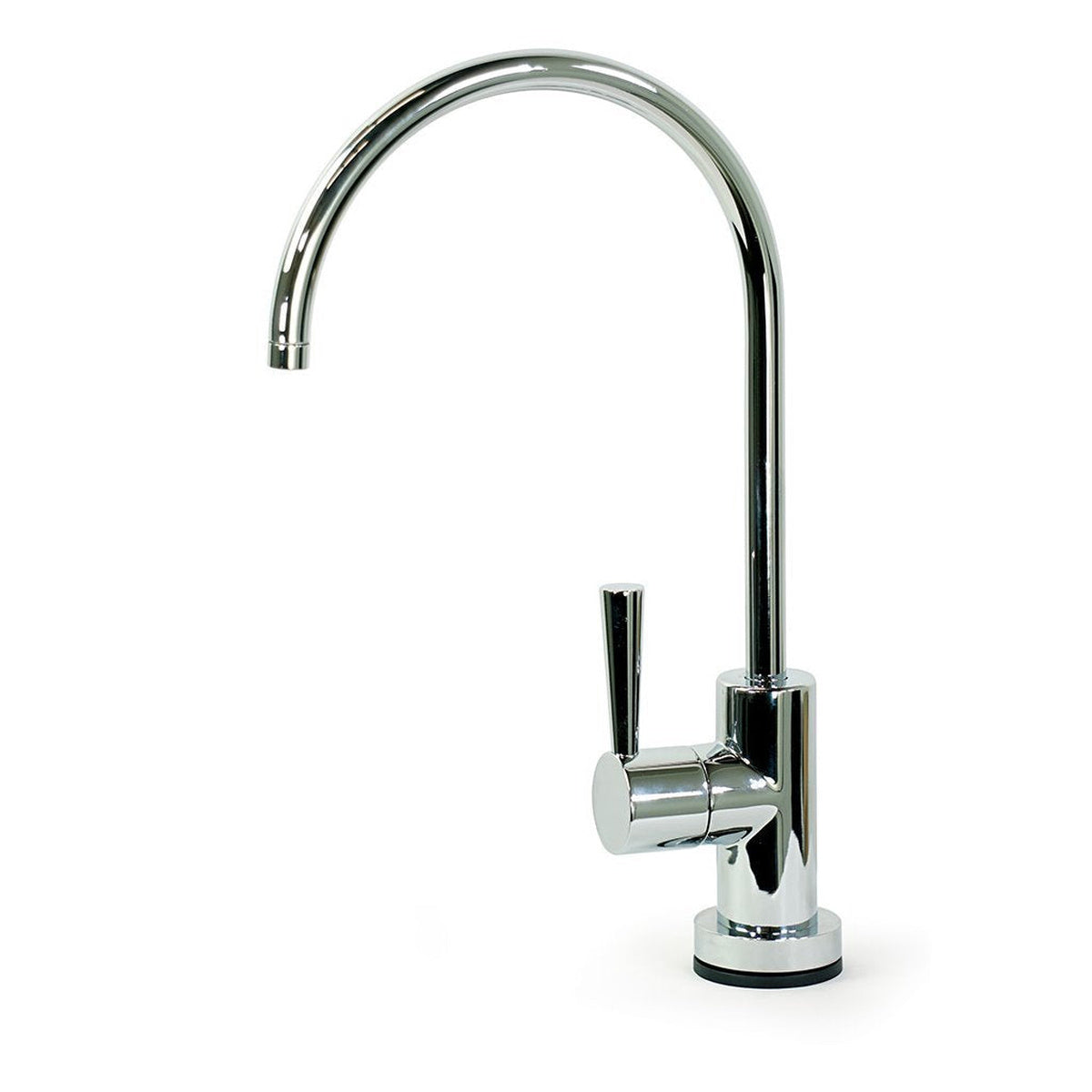 Reliable Euro Style FCT 1/4 Chrome Lead-Free Connector for Residential RO Systems - Ensures Safe, Durable Water Flow